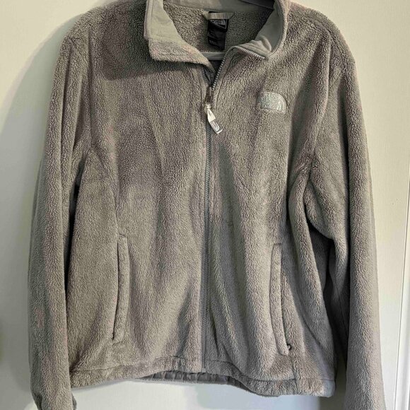 North Face Fuzzy Fleece, Full Zip Womens XL - Picture 2 of 10